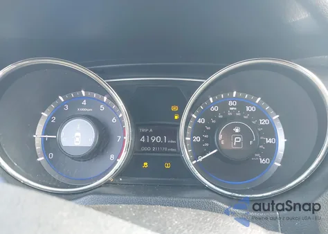 2011 Hyundai Sonata Se z USA, uszkodzony, nr VIN 5NPEC4AC7BH116475